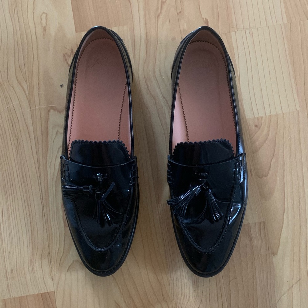 Jcrew Academy loafers with tassels